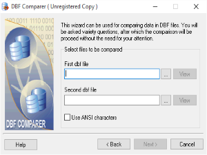 DBF Comparer